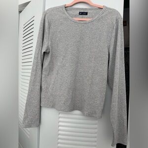 Gap Grey Ribbed Long Sleeve XL